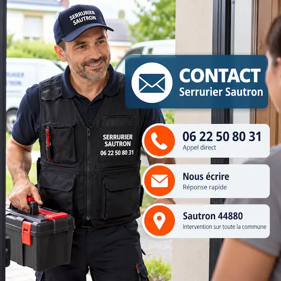 Contact serrurier Sautron - contactez votre serrurier à Sautron