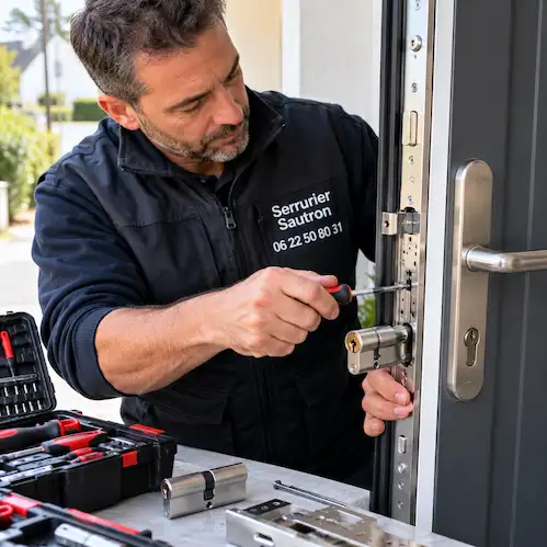 Remplacement de serrure à Sautron par un serrurier